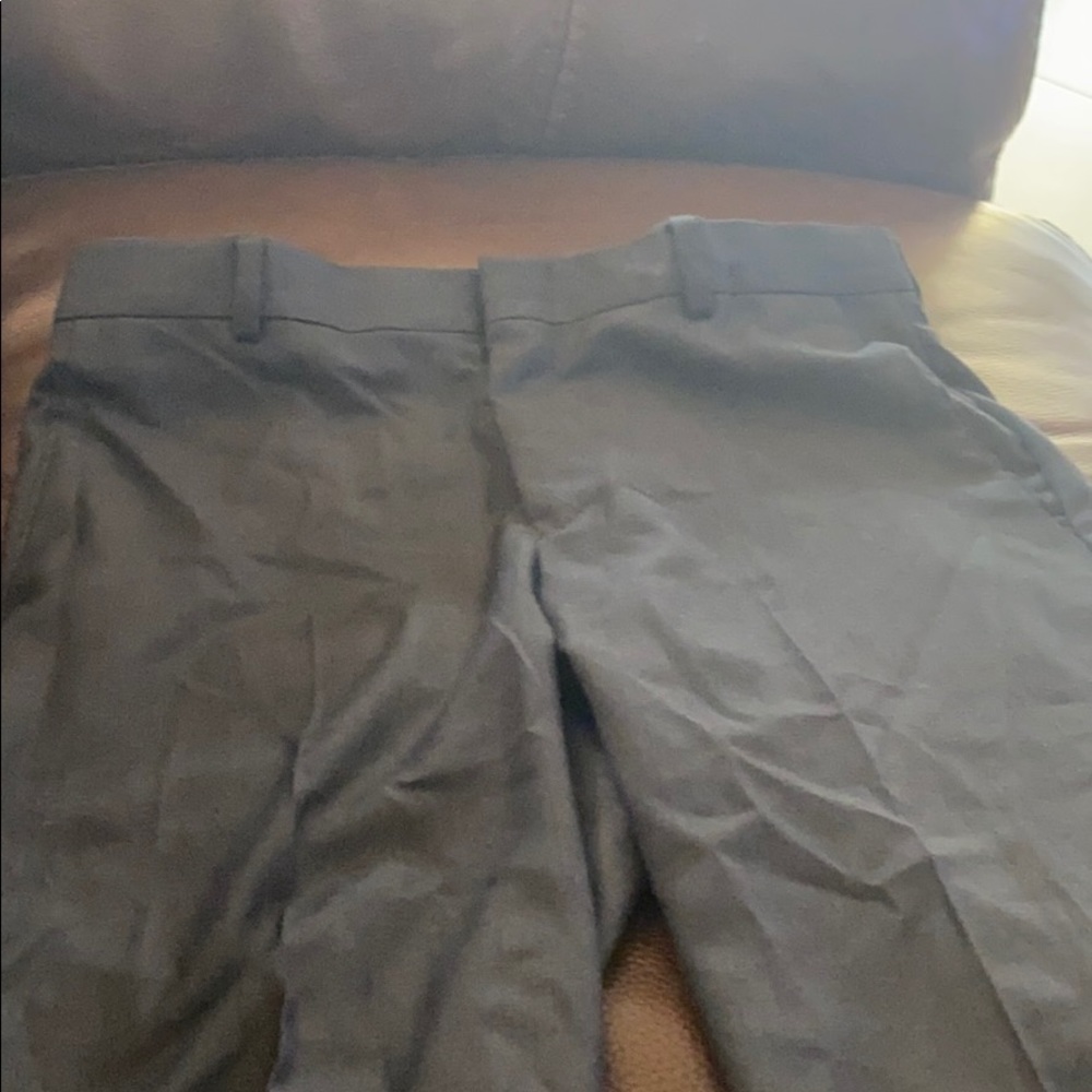 Gray dress pants